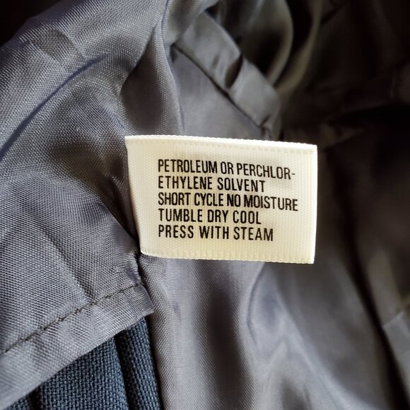 VTG Edwards Lion's Club International Blazer Jacket Men's 40R Blue Logo Patch - Picture 11 of 11